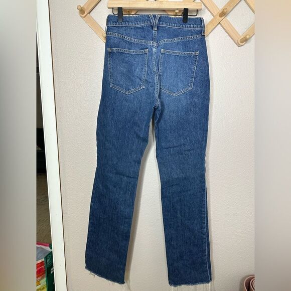Veronica Beard Keane Long Straight Leg High Rise Jeans Size 28 - Picture 10 of 12